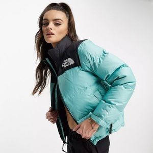 The North Face 1996 Retro Nuptse down jacket in wasabi green NWT
